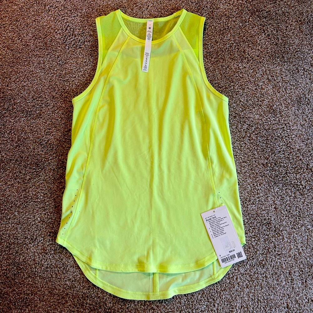 NWT LULULEMON SCULPT TANK TOP